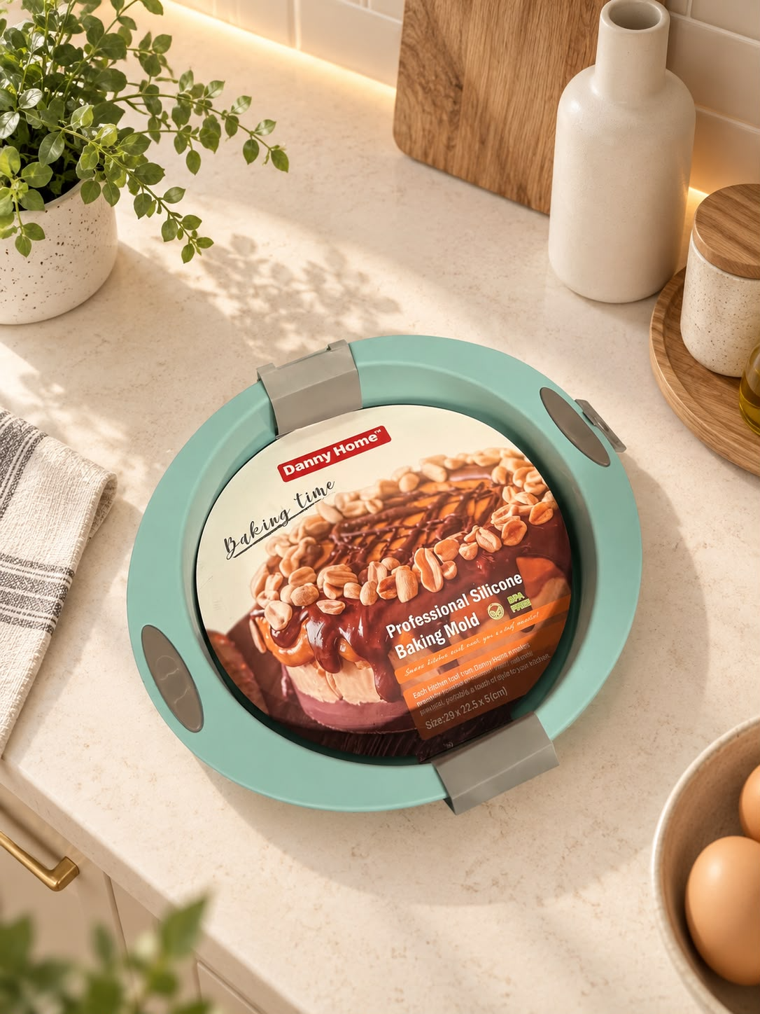danny home - كيك سيليكون DH3398 Danny home قالب كيك سيليكون-DH3398 - الصورة 1