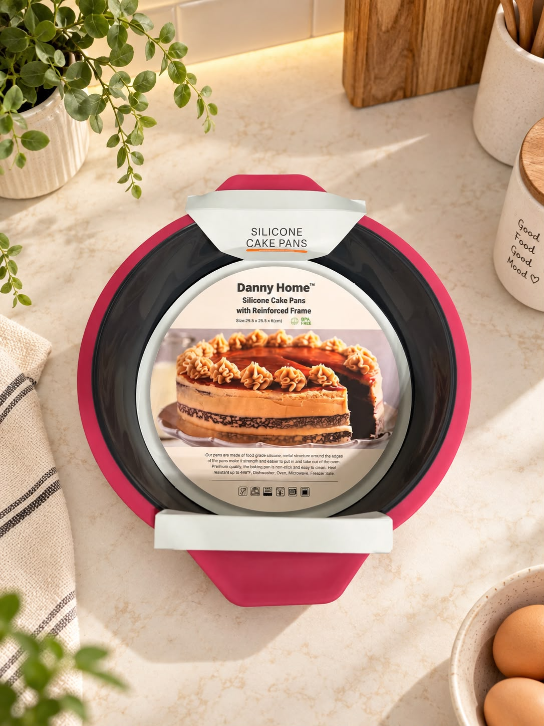 danny home - كيك سيليكون DH3471 Danny home قالب كيك سيليكون-DH3471 - الصورة 1