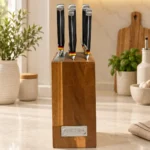 طقم سكاكين ارشيا 6ق استاند خشب 3553