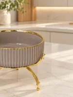 ⁦شياله  بورسلين كافيه مع قاعده -2080C⁩ - الصورة ⁦3⁩